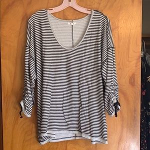 Striped casual top
